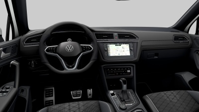 VW Tiguan 2.0 TDI R-Line 4x4 (pohľad do interiéru)