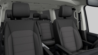 VW Multivan T6.1 2.0 TDI Comfortline 4x4 (pohľad do interiéru)