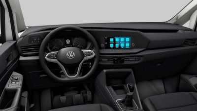 VW Caddy Kombi 2.0 TDI (pohľad do interiéru)