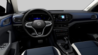 VW T-CROSS 1.0 TSI STYLE (pohľad do interiéru)
