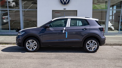 VW T-Cross 1.0 TSI Style (pohľad zboku)