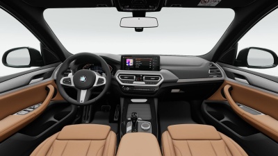 BMW X3 20d xDrive  (pohľad do interiéru)
