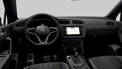 VW Tiguan 2.0 TDI R-Line 4x4 (pohľad do interiéru)