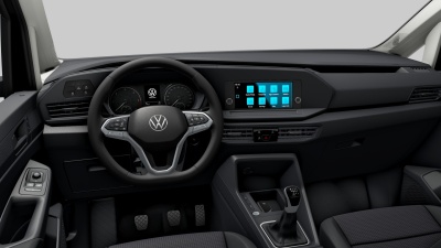 VW Caddy 2.0 TDI (pohľad do interiéru)
