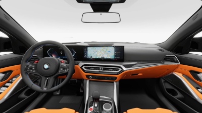 BMW M3 Competition M xDrive Touring (pohľad do interiéru)