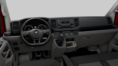 VW CRAFTER JEDNOKABÍNA 2.0 TDI L4 35 (pohľad do interiéru)