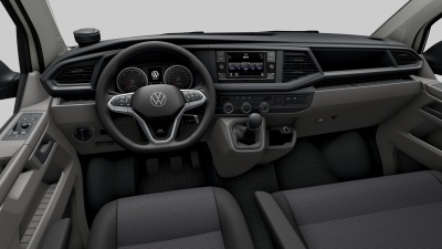 VW Transporter Kombi 2.0 TDI LR (pohľad do interiéru)