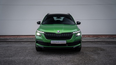 Škoda Kamiq 1.6 TDI Monte Carlo DSG (pohľad do interiéru)