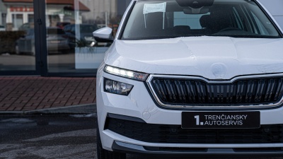 Škoda Kamiq 1.0 TSI Ambition (pohľad do interiéru)