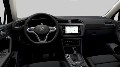 VW Tiguan 2.0 TSI 4x4 (pohľad do interiéru)
