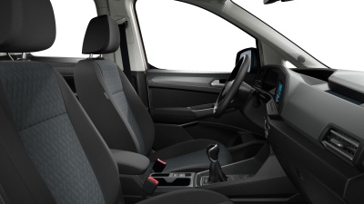 VW Caddy Life 2.0 TDI  (pohľad do interiéru)