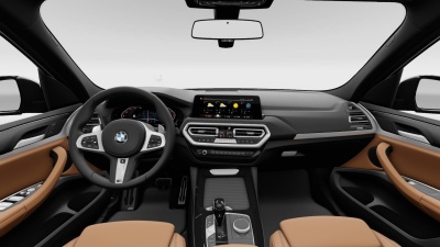 BMW X3 20i xDrive (pohľad do interiéru)