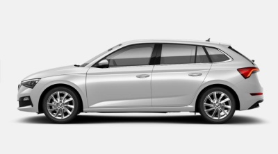 Škoda Scala 1.5 TSI Style (pohľad zboku)