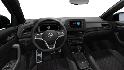 VW T-Roc 1.5 TSI R-line (pohľad do interiéru)