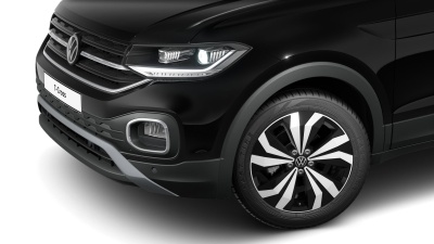 VW T-Cross 1.5 TSI Style (pohľad do interiéru)
