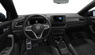 VW T-Roc 1.5 TSI R-Line (pohľad do interiéru)
