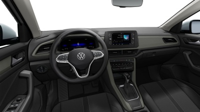 VW T-Roc 1.5 TSI Life (pohľad do interiéru)