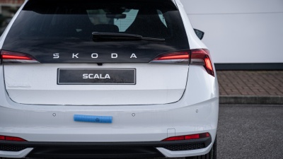 Škoda Scala 1.5 TSI First Edition Plus (pohľad spredu)
