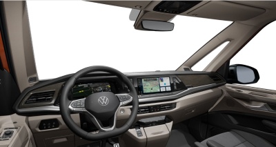 VW Multivan Style Long 2.0 TDI  (pohľad do interiéru)