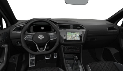 VW Tiguan Allspace 2.0 TSI R-Line 4x4 (pohľad do interiéru)