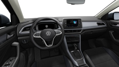 VW T-Roc 1.5 TSI Style (pohľad do interiéru)