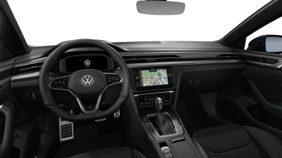 VW Arteon  2.0 TDI R-Line 4x4 (pohľad do interiéru)