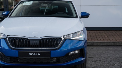 Škoda Scala 1.0 TSI 30 Edition (pohľad do interiéru)