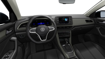 VW T-Roc 1.5 TSI Life (pohľad do interiéru)