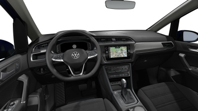 VW Touran 1.5 TSI Limited (pohľad do interiéru)
