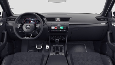 Škoda Superb Combi 2.0 TDI Sportline (pohľad spredu)