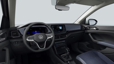 VW T-Cross 1.5 TSi Style (pohľad do interiéru)