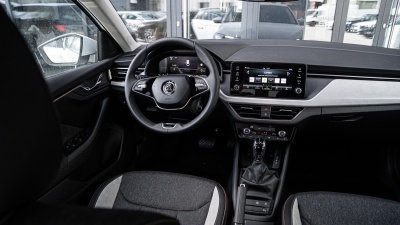 Škoda Scala 1.5 TSI Top Selection (pohľad do interiéru)