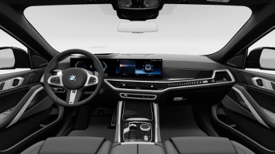 BMW X6 30d xDrive (pohľad do interiéru)
