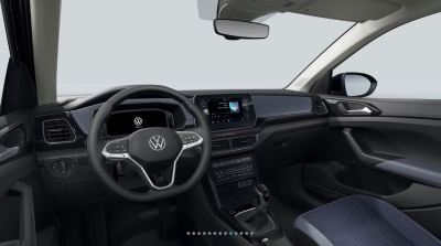 VW T-Cross 1.5 TSI Style (pohľad do interiéru)