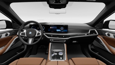 BMW X6 30d xDrive (pohľad do interiéru)