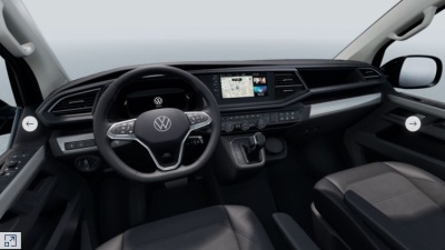 VW Multivan T6.1 Highline 2.0 BiTDI 4x4 (pohľad do interiéru)
