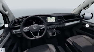 VW Multivan T6.1 Highline 2.0 BiTDI 4x4 (pohľad do interiéru)