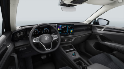 VW Tiguan 1.5 eTSI Limited (pohľad do interiéru)