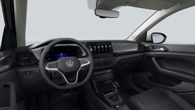 VW T-Cross 1.0 TSI Limited (pohľad do interiéru)