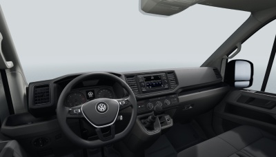 VW Crafter Basis L3H3 30 2.0 TDI (pohľad do interiéru)