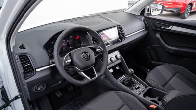 Škoda Karoq 2.0 TDI Drive (pohľad do interiéru)