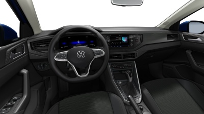 VW Taigo 1.0 TSI Limited (pohľad do interiéru)