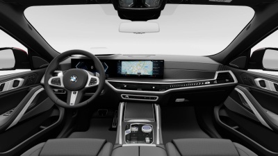BMW X6 40d xDrive (pohľad do interiéru)