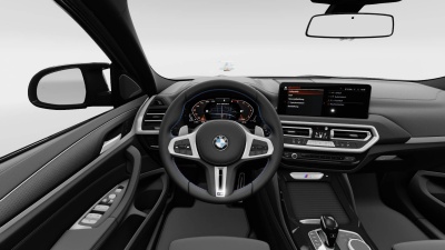BMW X4 M40d xDrive (pohľad do interiéru)