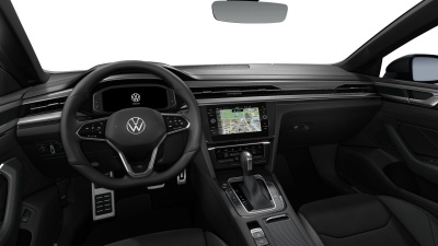 VW Arteon SB 2.0 TDI R-Line 4x4 (pohľad do interiéru)