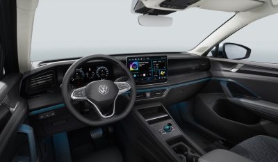 VW Tiguan 1.5 eTSI Limited (pohľad do interiéru)