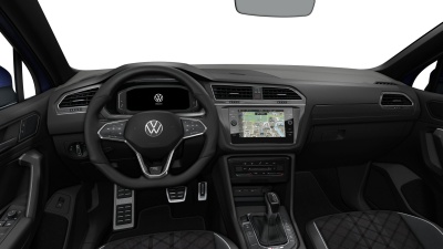 VW Tiguan Allspace 2.0 TDI R-Line 4x4 (pohľad do interiéru)