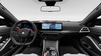 BMW M3 Competition M xDrive Sedan (pohľad do interiéru)