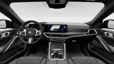 BMW X6 40i xDrive (pohľad do interiéru)