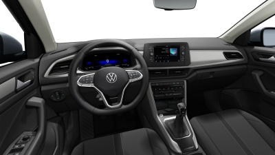 VW T-Roc 1.5 TSI Limited (pohľad do interiéru)